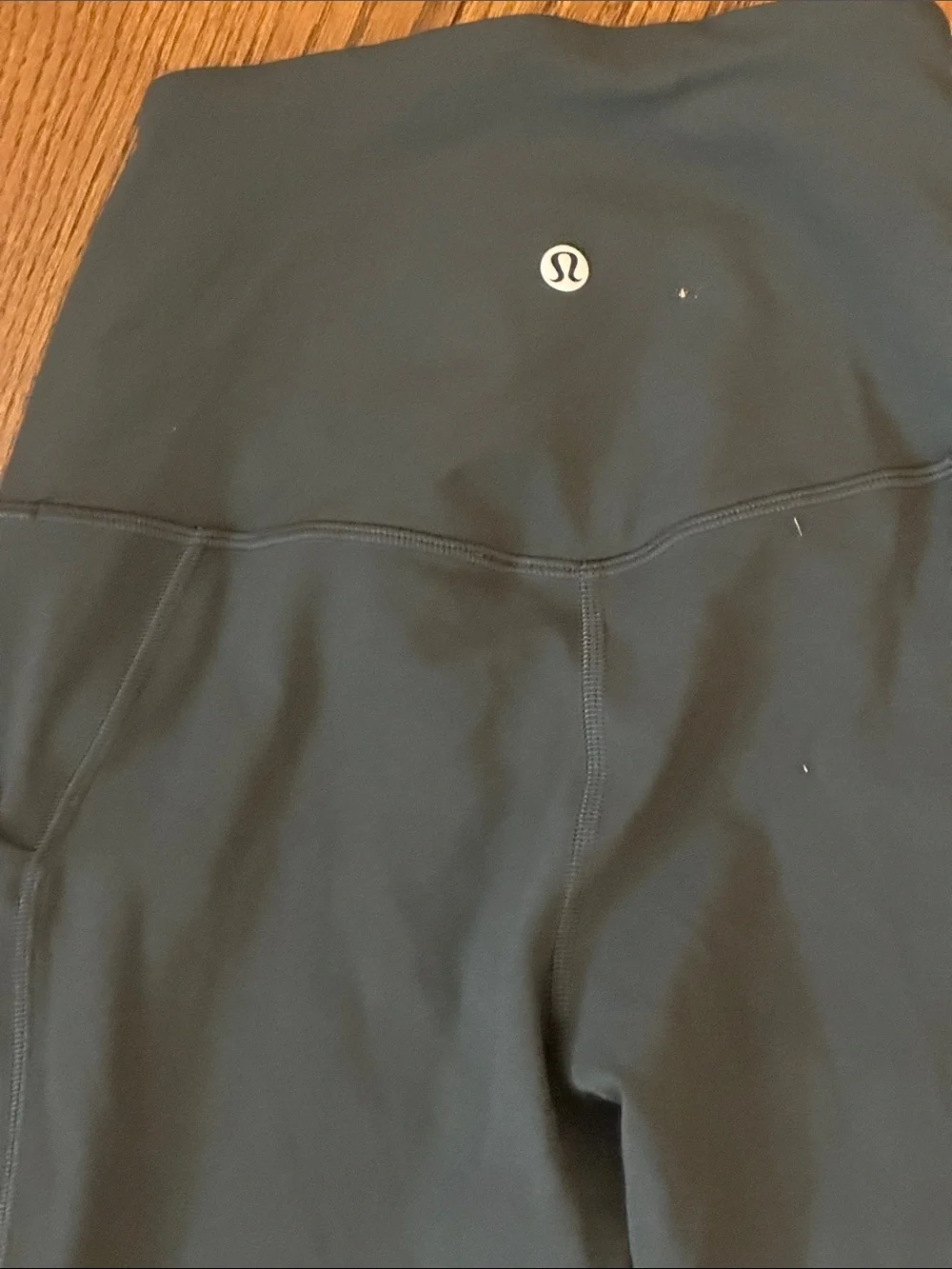 lululemon athletica Dark Gray High-Rise Leggings with Pockets